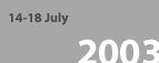2003years 14-18july