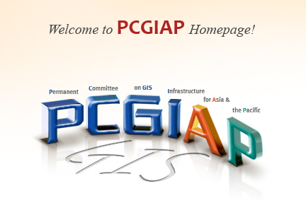 welcome to pcgiap hompage P is permanent and C is committee and G is on GIS and I is Infrastructure and A is for asia & and P is the pacific